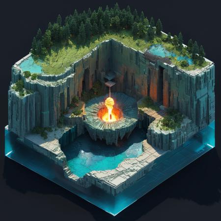 [Style/XL] Isometric Tile Map✨