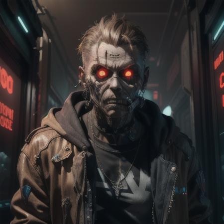 Derek Riggs style (Iron Maiden)