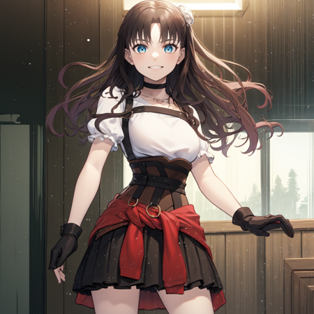 Rin tohsaka  LORA and(Pony)  from fate stay night visual novel