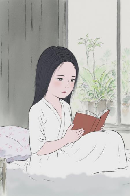 The Tale of the Princess Kaguya style (Takahata's Ghibli movie)