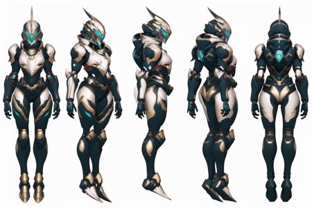 F1/XL/SD1 Mecha Turn, Multi-View, Turnaround, Model Sheet, Character Design版本SD1 (ID: 401961)
