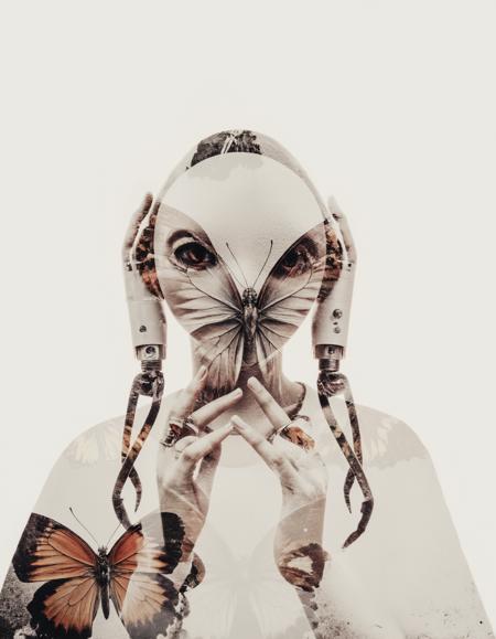 Double exposure - Dan Mountford Style