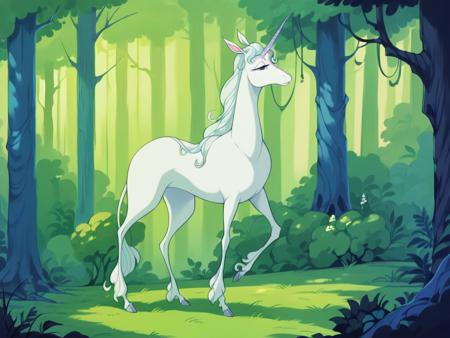 Vixon's Pony Toon Styles - The Last Unicorn