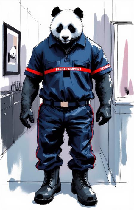 SPF1-FLUX - French firefighters uniforms