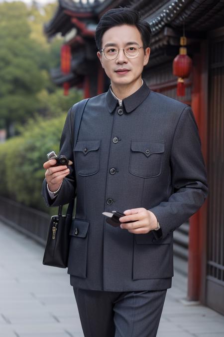 中山装 chinese tunic suit