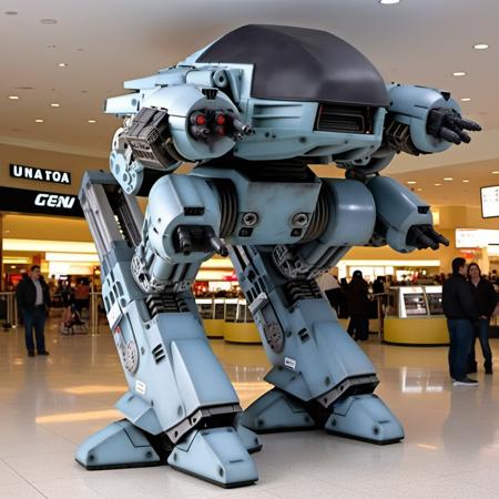 ED-209 - Robocop - SDXL