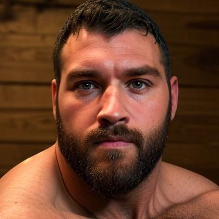 Muscle Bear - Coffee Model