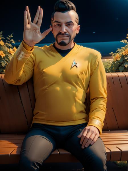 Vulcan Salute (Flux and Pony)