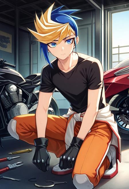 Yugo - Yu-Gi-Oh! Arc-V - Pony + Illustrious