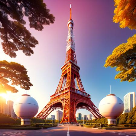 Tower and Sphere