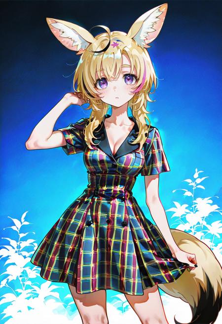 Short Collared Plaid Dress版本Illust (ID: 1247126)