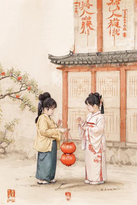 Chinese painting style