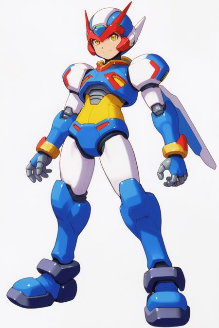 IL Megaman Zero Style Character Design
