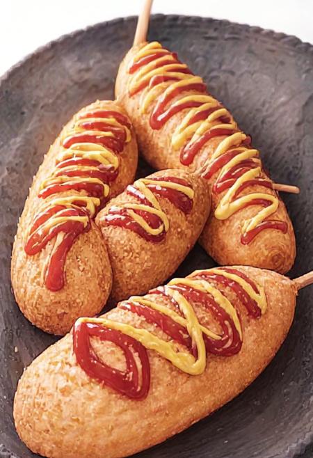アメリカンドッグ Corn dog SDXL