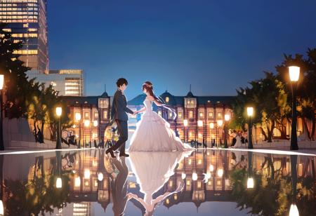 東京駅丸の内駅前広場 Marunouchi Station Square at Tokyo Station SDXL