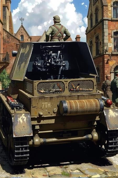 Panzerjager I / I号対戦車自走砲