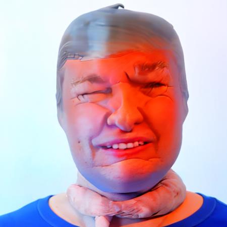 Put Anyone in STOCKING HEAD - the model you didn't know you needed (1) - MEME
