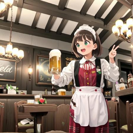 大阪梅田の老舗ビアホール A long-established beer hall in Osaka, Umeda Newmunchen SD15
