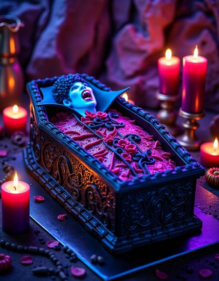 Creepy and eerie cakes flux