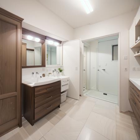 日本の住宅の洗面所 Washrooms in Japanese Houses SD15