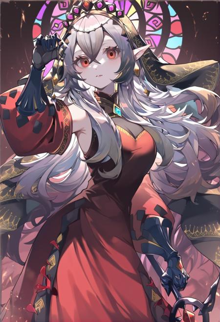 Yu-Gi-Oh! - Blazing cartesia the virtuous (赫の聖女カルテシア) illu/PonyXL