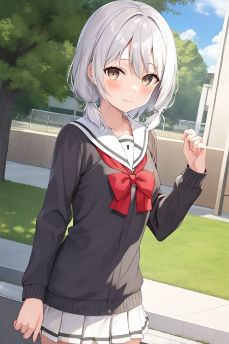 Sanshuu Middle School Uniform (from Yuuki Yuuna is a Hero)