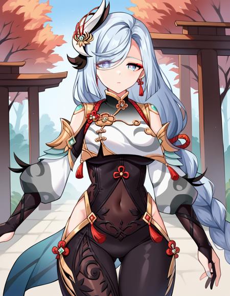 Shenhe (申鶴) (申鹤) - Genshin Impact (原神)