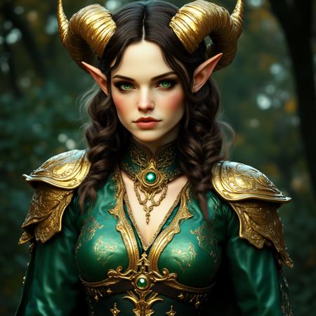 DnD Emerald and Gold Fantasy版本Flux (ID: 1298565)