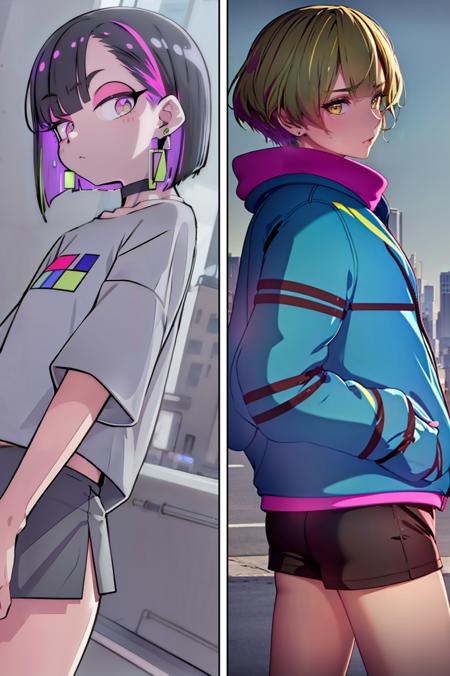 Nira-chan『ZUTOMAYO Music Video』[LoRA]版本Can’t Be Right (ID: 166634)