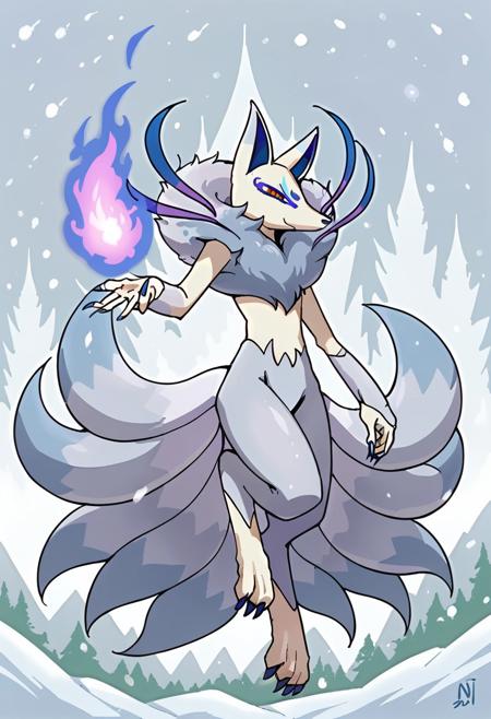 KYUUBI: VARIANTS - YO-KAI WATCH [PONY]版本FROSTAIL (v1.0) (v1.0)