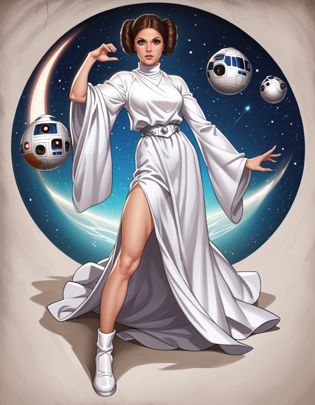 Leia Organa (Star Wars) [Pony XL]