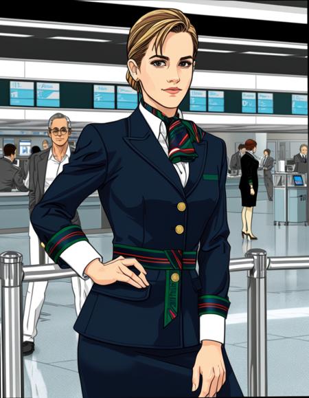 Alitalia Stewardess Uniform / Divisa SDXL