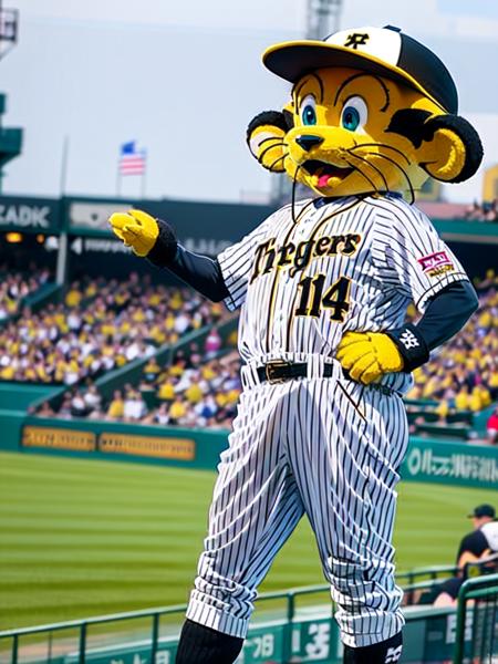 甲子園球場＆トラッキー Hanshin Koshien Studium & ToLucky