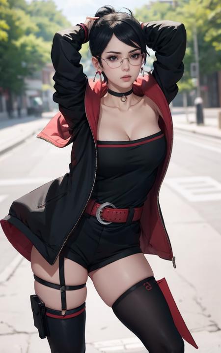 Sarada Uchiha | Boruto After the timeskip| Naruto Girls | KoFi Commissioned | ownwaifu