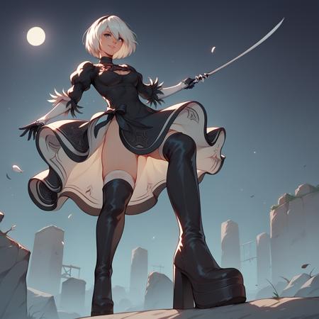 Double Platform Thigh High Boots版本v1.0 (ID: 695131)