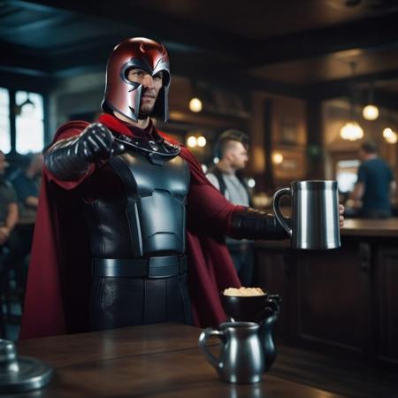 Magneto - Marvel - Flux1.D & SDXL style