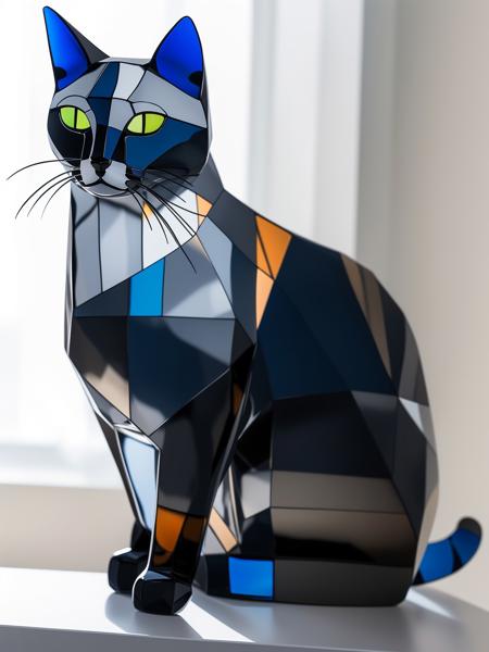 【Sculpture Design】 Colorful Glass Sculpture Artwork