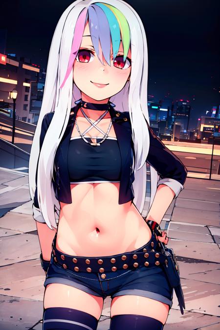Roxy Rainbow: Midnight Raver (Citron OC)  [Pony & SD1.5]