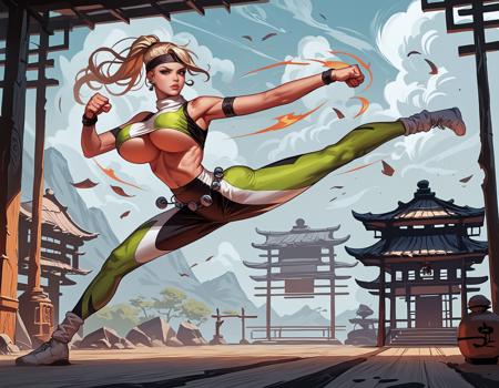 Sonya Blade (Mortal Kombat) [Pony XL]