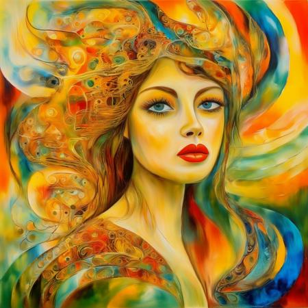 Colorful Flowing Abstract - CE - SDXL & Flux
