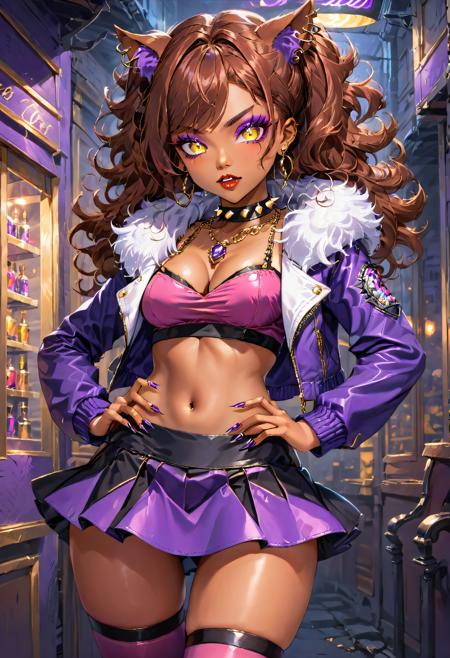 Clawdeen (Monster High) [PONY XL] By UOC