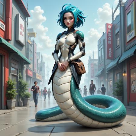 Naga - Creature Concept - FLUX