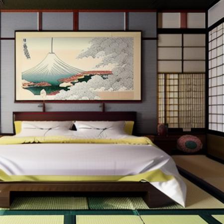 Japanese style bedroom