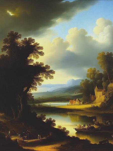 Salomon van Ruysdael Style