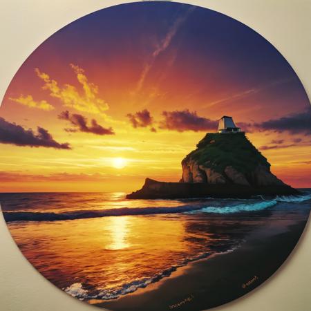 Circle | Style Oil Painting