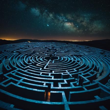 Maze cinematic style XL