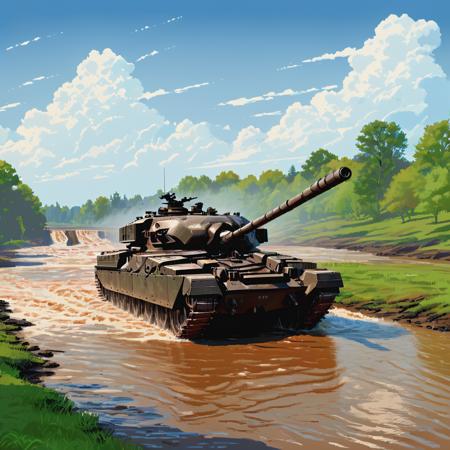 Chieftain Tank - Early (SDXL)