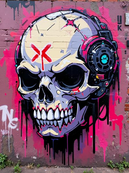 Neon Graffiti FLUX