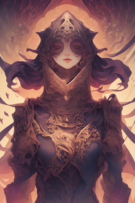 Anime Tarot effect of a complex armor - tangbohu 33