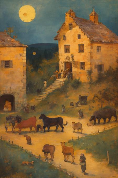 style of Maurice Prendergast 383